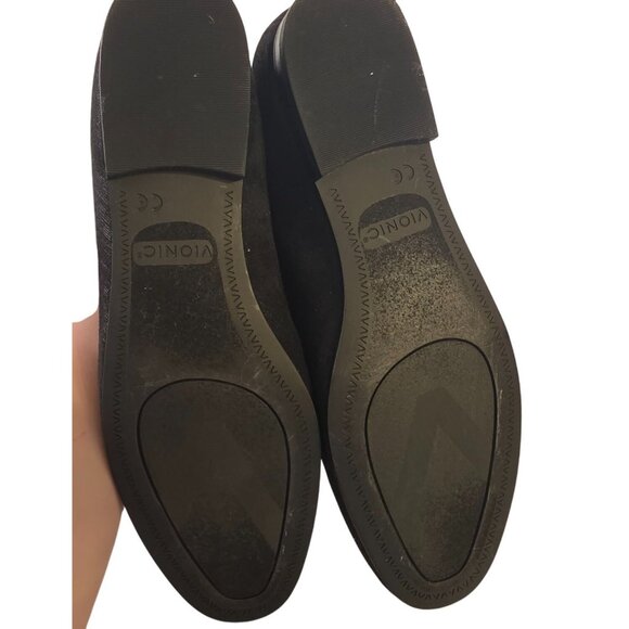 New Vionic Willa II Black Slip-ons Loafers Size 7.5 - Picture 7 of 7